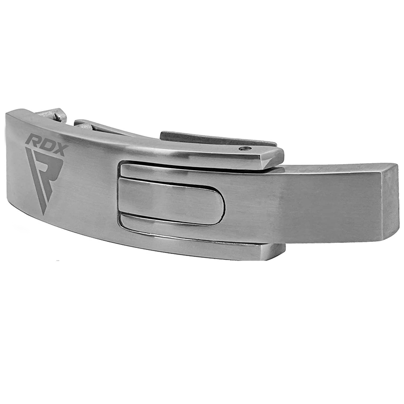 Rdx Cintura Per Il Sollevamento Pesi Fibbia In Acciaio Inox - T1 - BBI-T1S