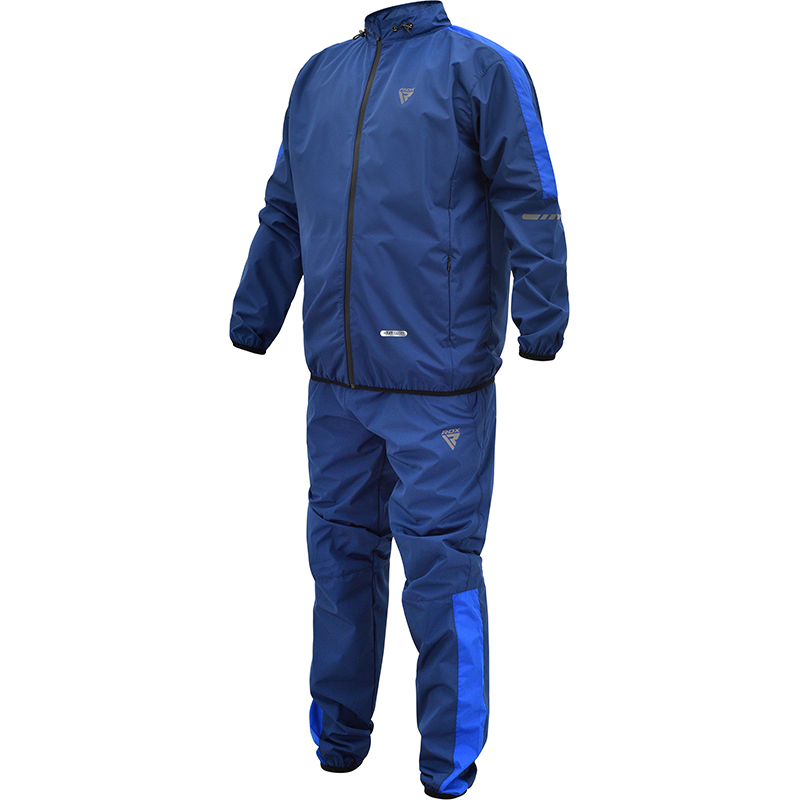 RDX C1 Weight Loss Sauna Suit-Blue-L