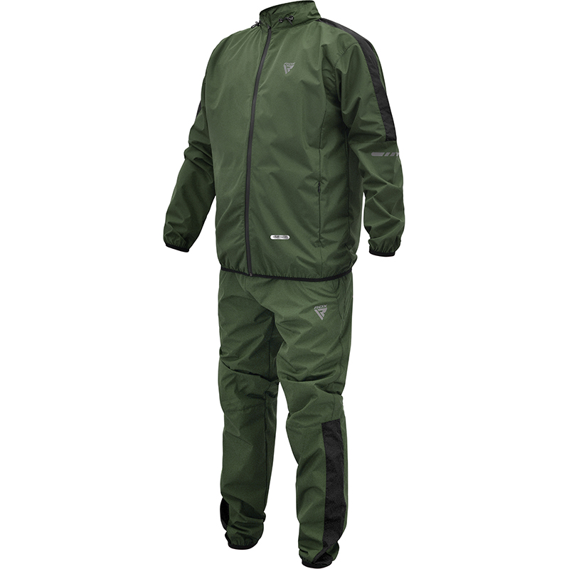 RDX C1 Weight Loss Sauna Suit-Army Green -S