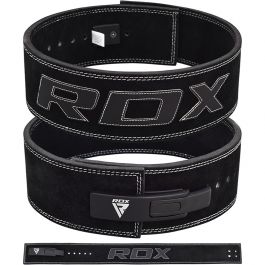 RDX Poids Levage 4 /"nubuck cuir ceinture support dos sangle sport formation puissance