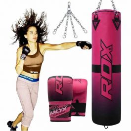 floral boxing gloves