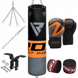 Speed Ball Platform Set Boxing Double End Striking Punching Bag Kit Workout ...