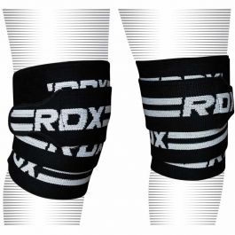 Sangles de Genou pour Halt/érophilie Entra/înement RDX Genouill/ère Bandage Musculation Fitness Prot/ège Genou Approuv/é par IPL et USPA Powerlifting /Élastique Sport Knee Wraps Squats