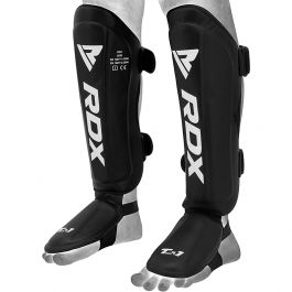 black shin guards
