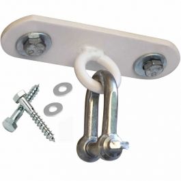 RDX 1W White Heavy Duty Ceiling Mount Bracket with Hook for Punch Bags ...