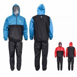 RDX Sauna Combinaison Sweat Sauna Costumes schwitzanzug Surv/êtement Fitness Combinaison Soudure Combinaison de soudage Combinaison Noir