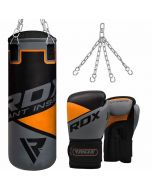 kids punching bag with gloves