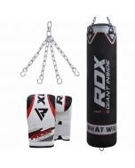 RDX X1 Punch Bag & Bag Gloves