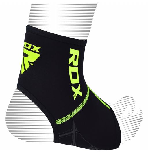 RDX Ankle Support MMA Brace Foot Guard Boxing Protector Achilles Tendon Pain 