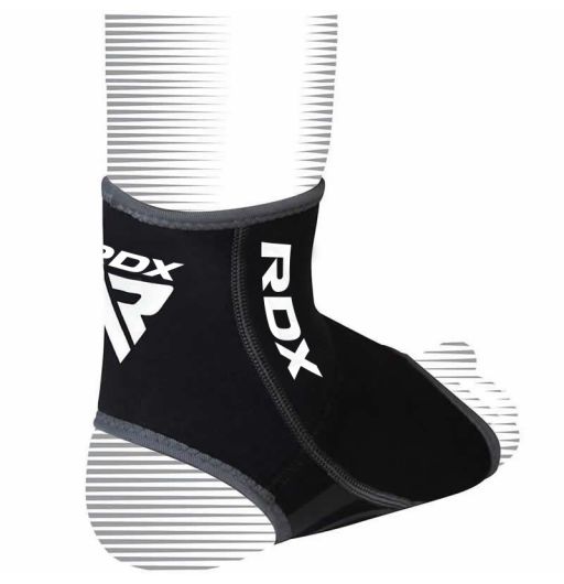 RDX Ankle Foot Support Anklet MMA Brace Sock Protector Kick Guard Gym Sport 
