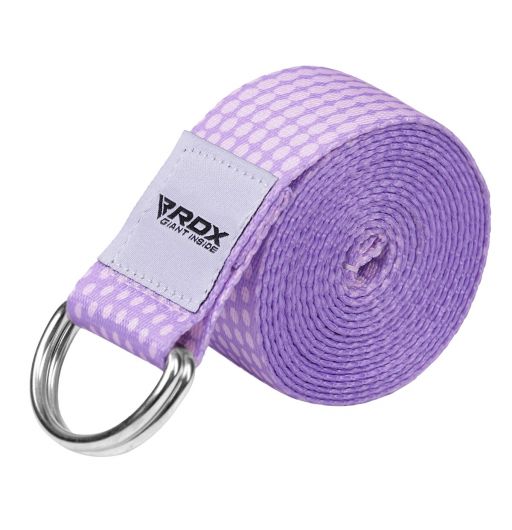 RDX RDX 8ft Yoga Strap D-Ring Buckle Adjustable Belts Stretching Pilates Gymnastics 