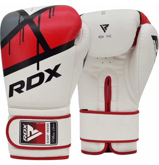 Rex 337-BK black white color boxing gloves PRACTICE TRAINING punching fitness 