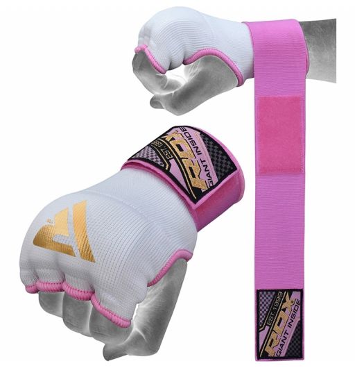 Ladies Boxing Inner Gel Gloves MMA Grappling Neoprene Padded Wrist Support Wraps 