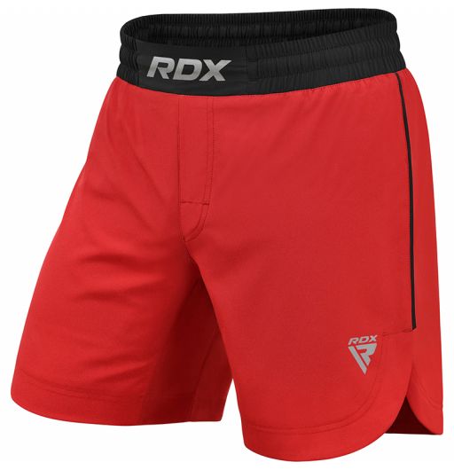 RDX MMA Shorts Kick Gym Boxing Grappling Training Thai Cage Wear Muay Mens Red 