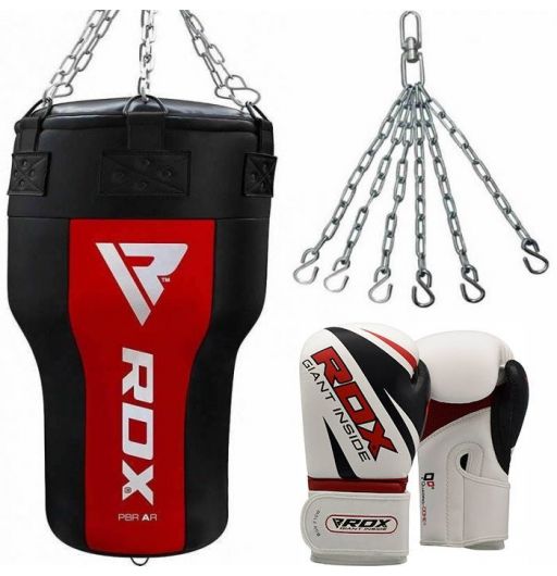 Maxx 4FT Triple body bag uppercut bag punch bag free chain angled boxing bag 