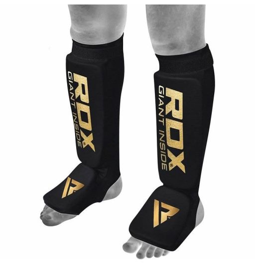 RDX Shin Guards for MMA Fighting /& Kickboxing Training Muay Thai Leg Protector Instep Foam Pads Great Protective Gear for Martial Arts BJJ Karate Sparring