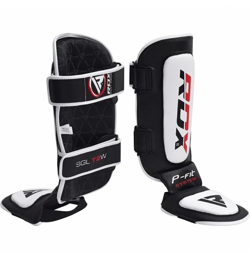 Approved by SATRA Instep Leg Protector Foam Pads for Martial Arts Sparring RDX Shin Guards for Muay Thai Kickboxing Protective Gear for BJJ and Boxing MMA Fighting and Training 