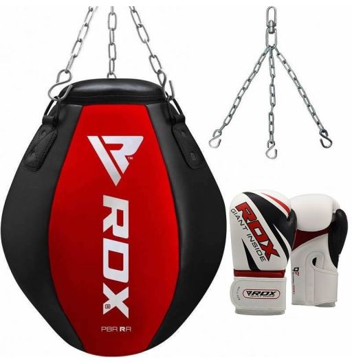 RDX Boxsack Gefüllt Boxen Kampfsport Sandsack Training Kickboxen Boxhandschuhe 