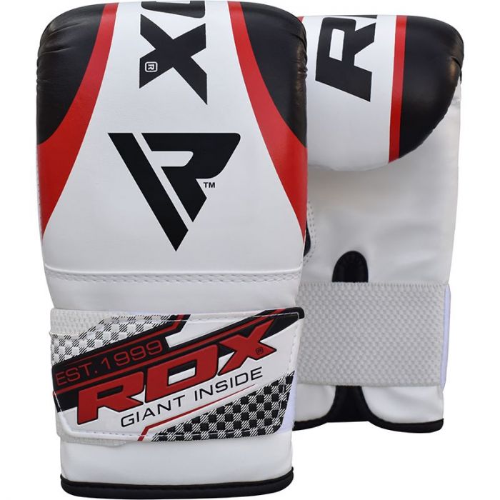 RDX Rdx Bag Work gloves boxing Red White Black Thumb Moveable Light 