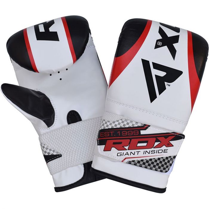 RDX 1R Red Leather X Boxing Bag Gloves RDX® Sports UK