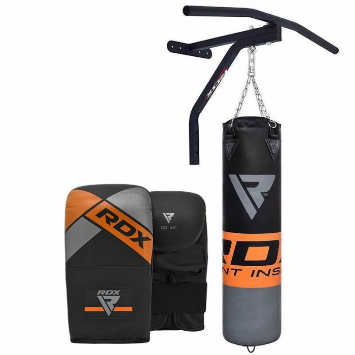 RDX CBR 5ft 3in1 Heavy Boxing Punch Bag & Mitts Set RDX® Sports EU