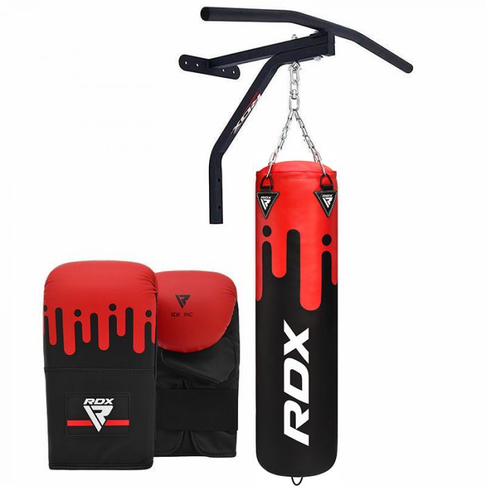 RDX CBR 5ft 3in1 Heavy Boxing Punch Bag & Mitts Set RDX® Sports EU