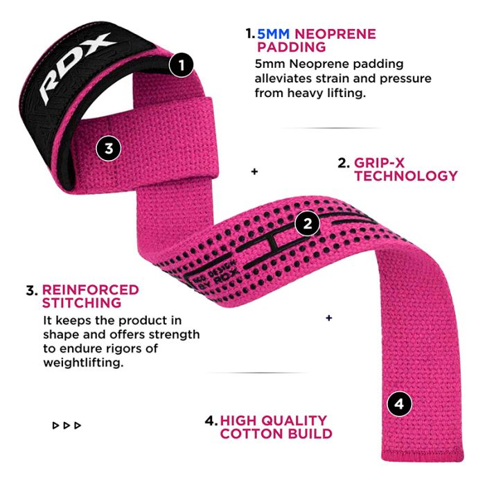 RDX S4+ SILICONE GEL COATED NONSLIP SOLID GRIP WEIGHT LIFTING GYM