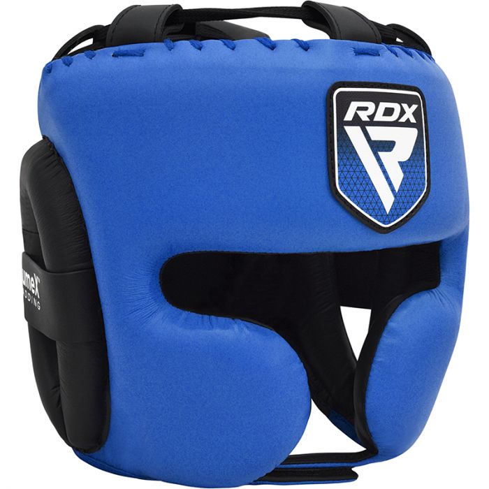Black/Blue Boxing Pretection Gear Headgear Head Guard Trainning Helmet Kick FJ 