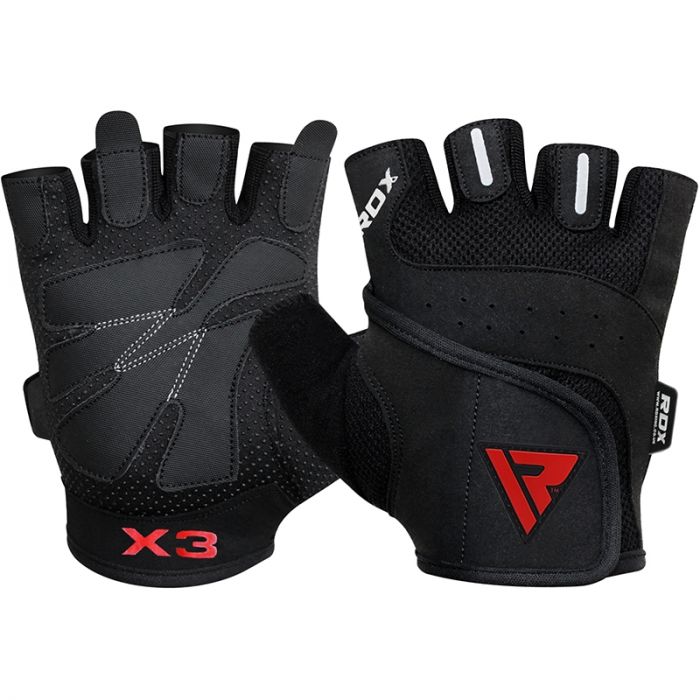 RDX RDX Weight Lifting Gloves Gym Fitness Training Workout Exercises Padded Palm 