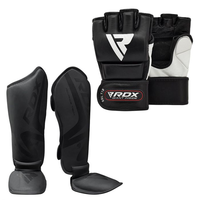 RDX Sports Protège-tibias T15 Noir