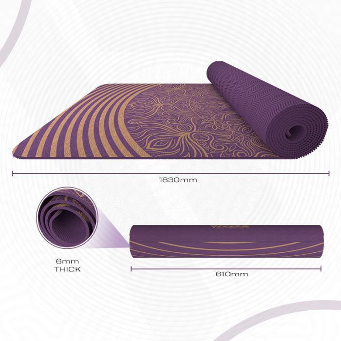 RDX D3 6mm TPE Yoga Mat | RDX® Sports