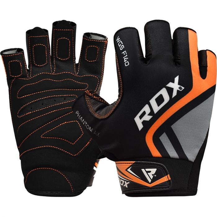 RDX Weight Lifting Workout Gym Gloves Half Finger Fitness Fitness Exercise 
