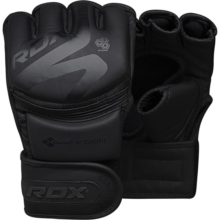 Fighting Sports MMA Grappling Training Gloves Medium Black/White 