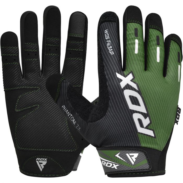 RDX Weight Lifting Gloves Gym Exercise Training Cycling Yoga Green Yellow White 