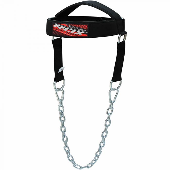 RDX Head Harness Neck Training Exercise Weight Lifting Strength Fitness Chain 