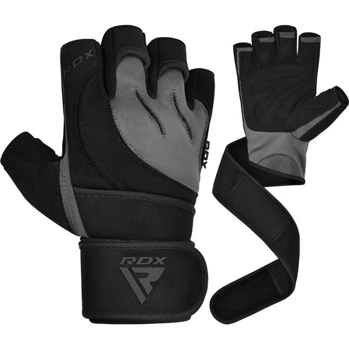 RDX L4 Open Finger Weightlifting Gym Gloves RDX® Sports EU