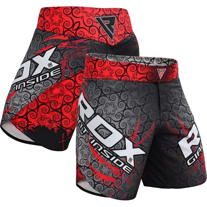 RDX MMA Pantalones Cortos Entrenamiento Shorts Boxeo Grappling Lucha Kick ES 