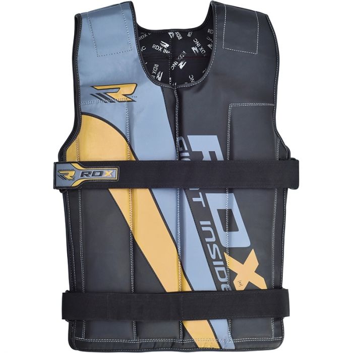 RDX Pro Removable Weighted Jacket 8,10,12,14 Kg Weight Vest Loss Gym Running B 