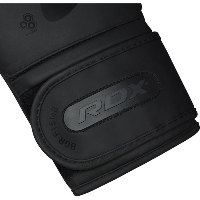 RDX F15 Noir Black Boxing Gloves RDX® Sports UK