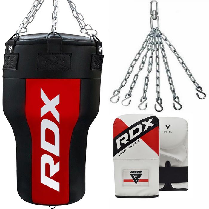 RDX Boxsack 3 in 1 Upper Cut Körper Sandsack Boxen Doppel Ende Punchingball DE 