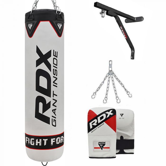Buy RDX Punching Bag Filled Set Kick Boxing MMA Heavy Muay Thai Training Gloves  Punching Mitts Ceiling Hook Hanging Chain Anchor Martial Arts 4FT 5FT  Online at Low Prices in India 