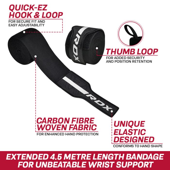 RDX HW Elasticated Hand Wraps RDX® Sports EU