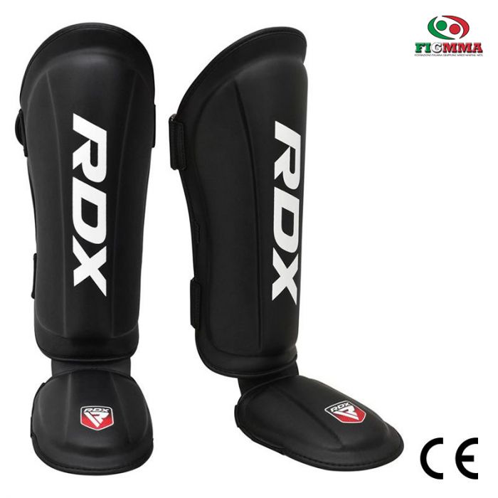 RDX MMA Shin Instep Foam Pad Support Boxing Leg Guards Foot Protective Gear Kickboxing S Red
