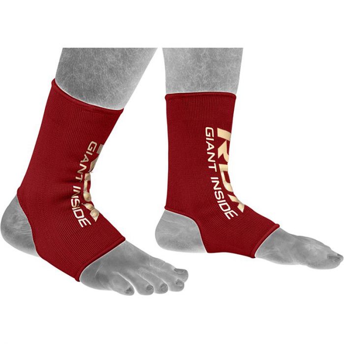 Elastic Ankle Supporter Ankle Guard Brace for Sports MMA Muay Thai Size Medium 