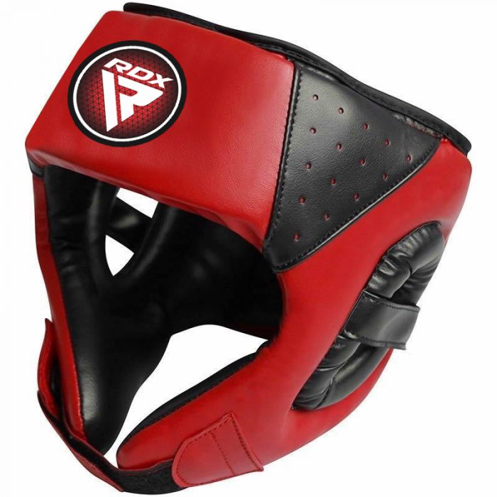 Boxing Headgear MMA Face Helmet head Guard Black Color Kick Training Protective