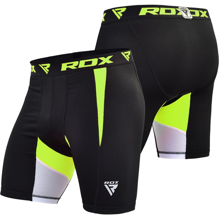 RDX MMA Thermal Compression Shorts Men Base Layer Training Boxing Fitness Running Exercise 