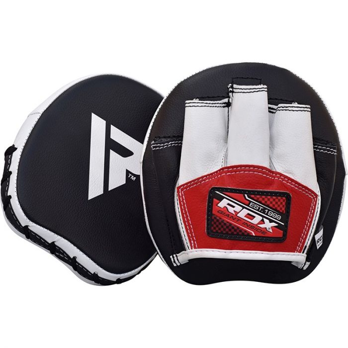 Boxing Focus Pads Hook and Jab Mitts Pro Fight Training Punch Gloves MMA 