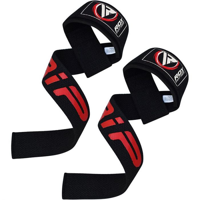 RDX Weight Lifting Wrist Straps 5mm Padded Support Hand Bar Grips Gym Wraps 