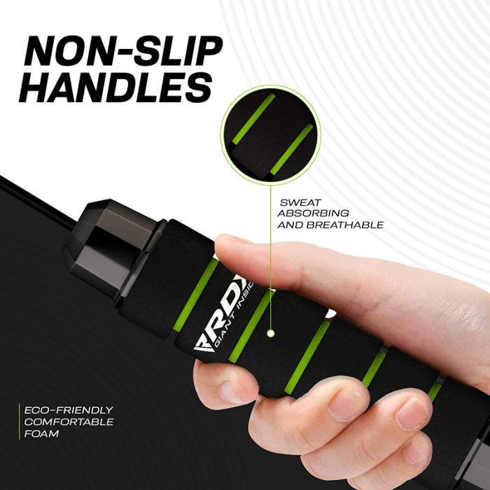 RDX W1 Jump Rope With Foam Handles RDX® Sports EU