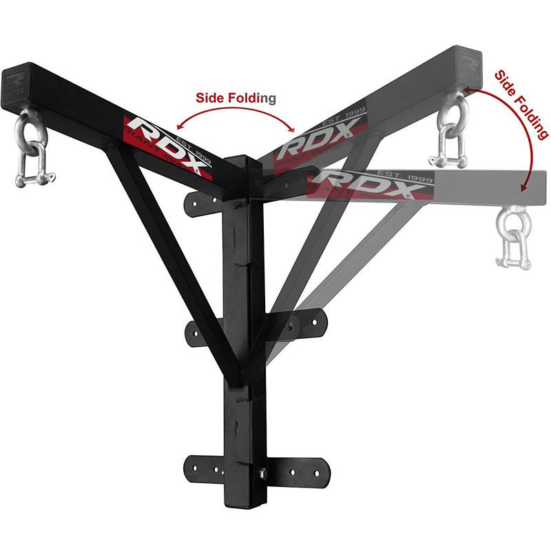 RDX X4 2ft Folding Punch Bag Wall Bracket RDX® Sports UK